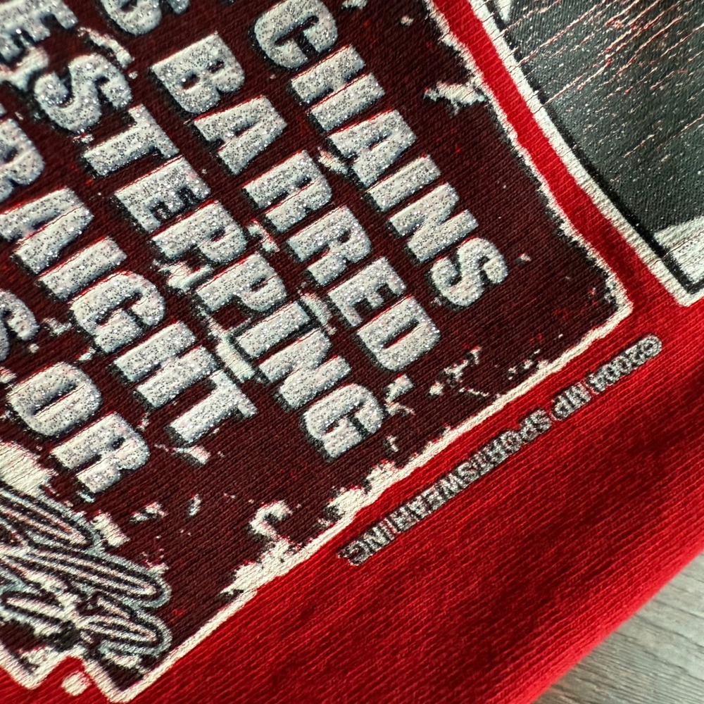Y2K Rap Tee Vintage Underground Rap Show‎ 2000s Baggy Red T-Shirt XL XXL - Picture 9 of 9